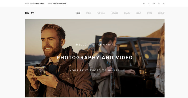 Photographer Demo