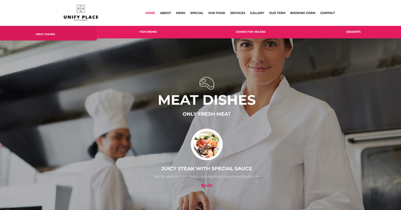 Restaurant Demo