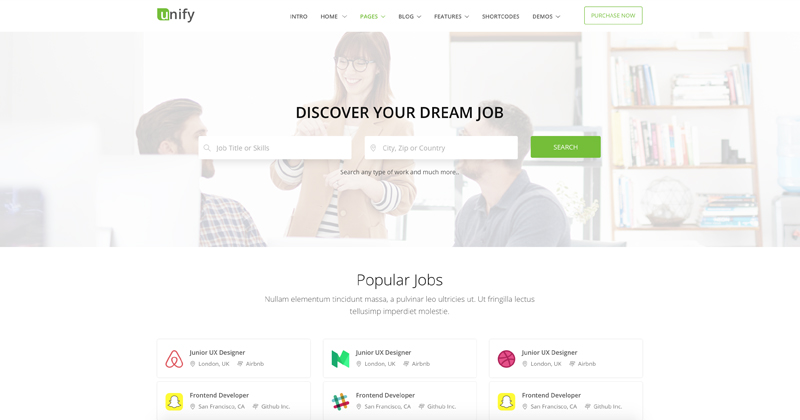 Jobs Demo