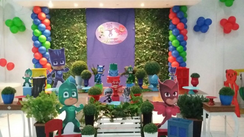 Foto Festa Tema Pj Masks
