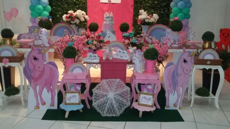Foto Festa Tema Unicórnio