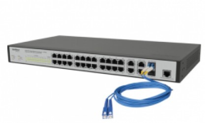 Switch 24 Portas 10/100 + 4 10/100/1000 + 2 SFP SF 2842 MR Imagem de Switch 24 Portas 10/100 + 4 10/100/1000 + 2 SFP SF 2842 MR