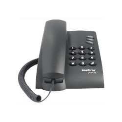Telefone Intelbras Pleno Preto Imagem de Telefone Intelbras Pleno Preto