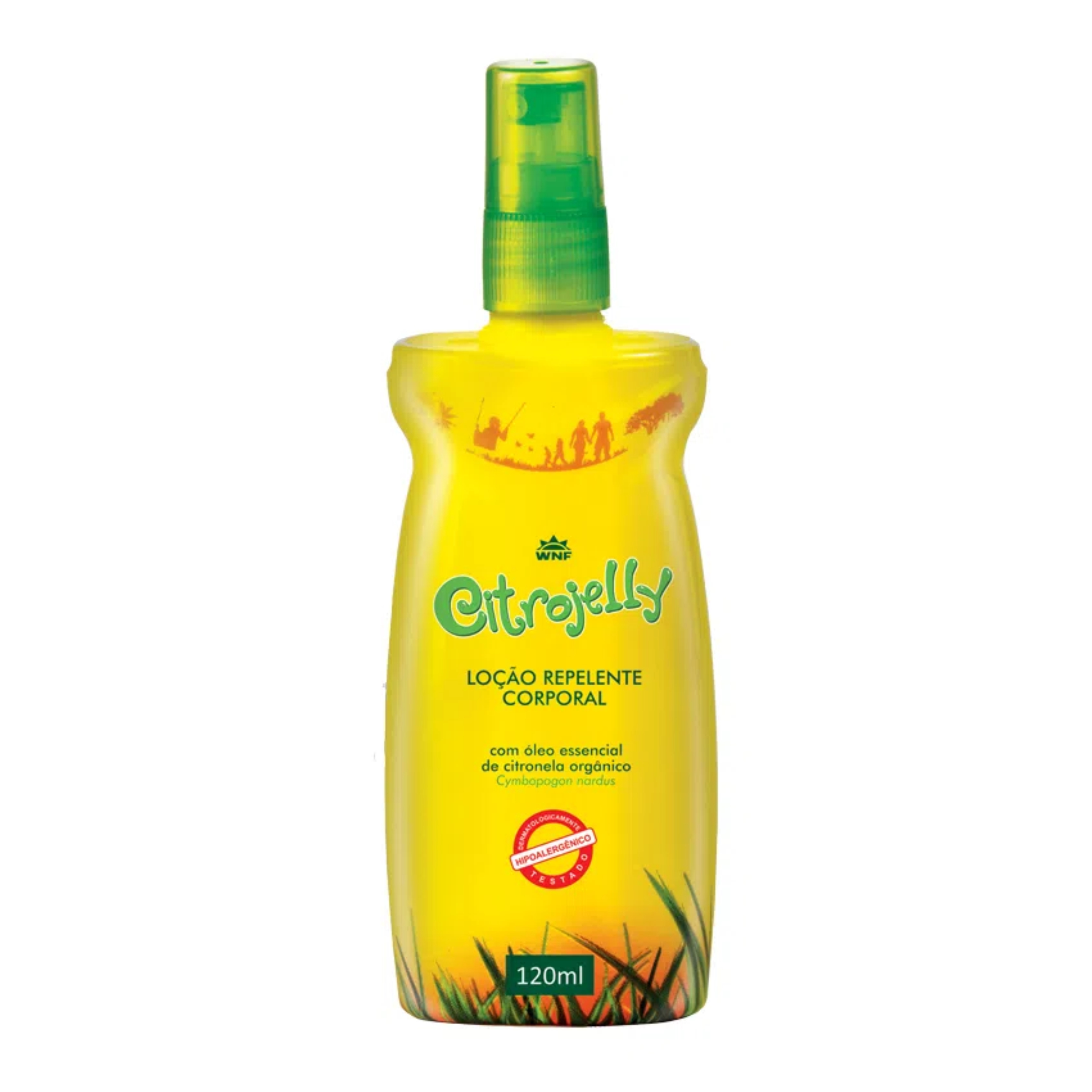Imagem de Loção Repelente Corporal Citrojelly 120ml - WNF Imagem de Loção Repelente Corporal Citrojelly 120ml - WNF
