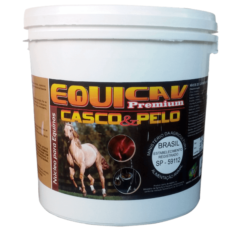 EQUICAV PREMIUM CASCO & PELO - 10 Kg Imagem de EQUICAV PREMIUM CASCO & PELO - 10 Kg
