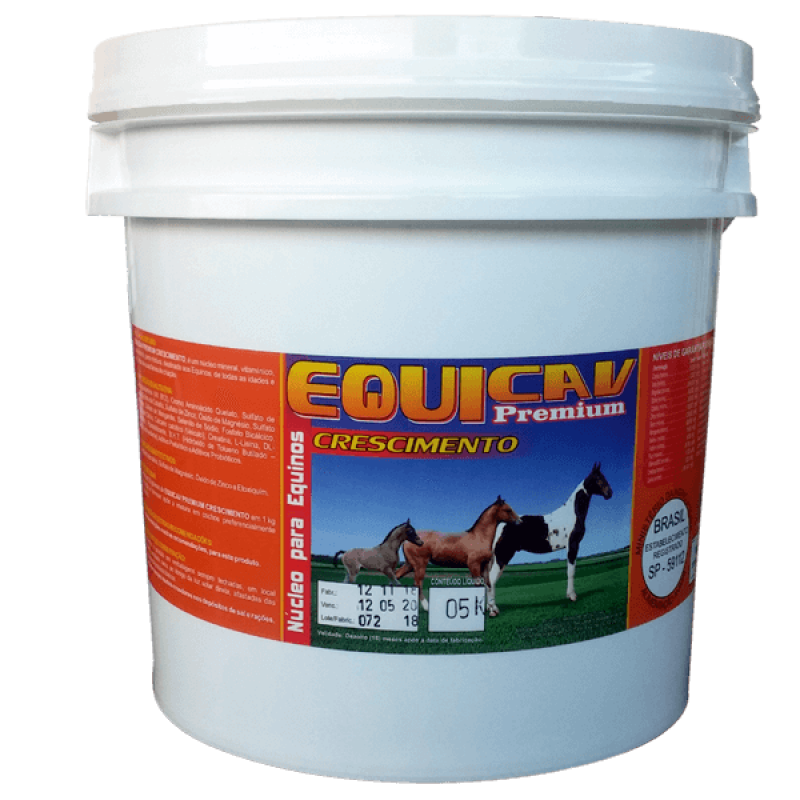 Imagem de EQUICAV PREMIUM CRESCIMENTO - 10Kg Imagem de EQUICAV PREMIUM CRESCIMENTO - 10Kg