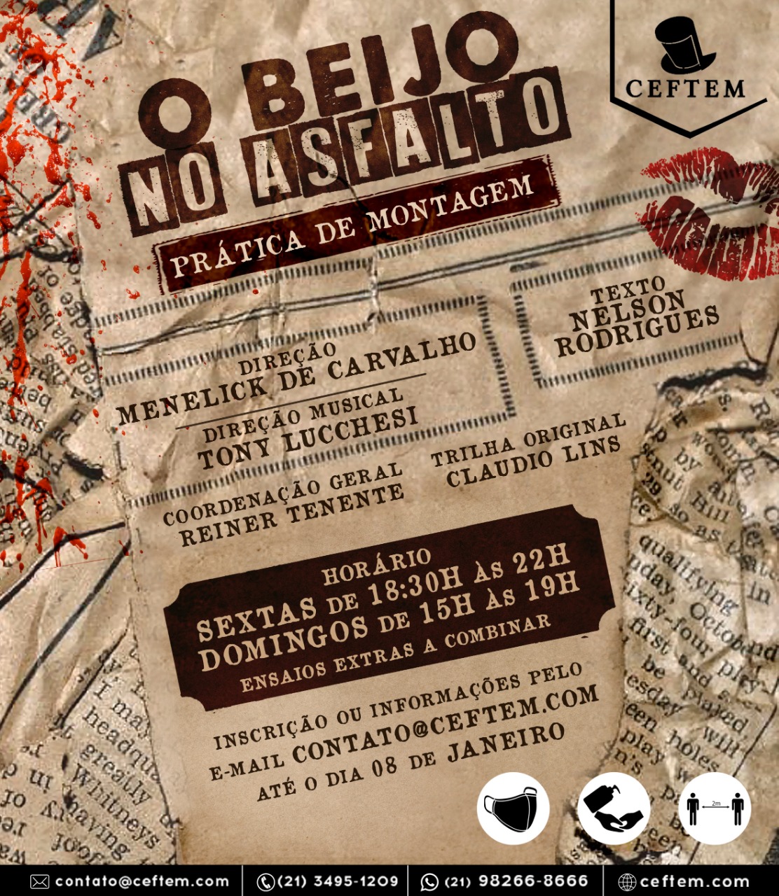 Imagem para curso de Beijo No Asfalto - O Musical