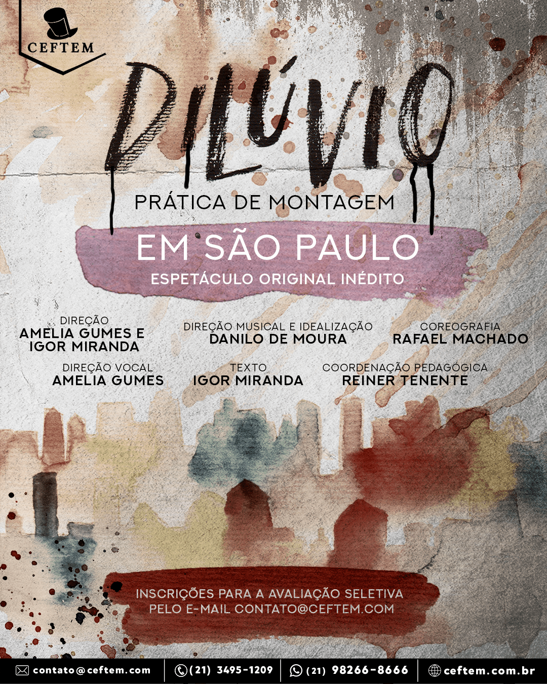 Imagem para curso de Dilúvio - O Musical