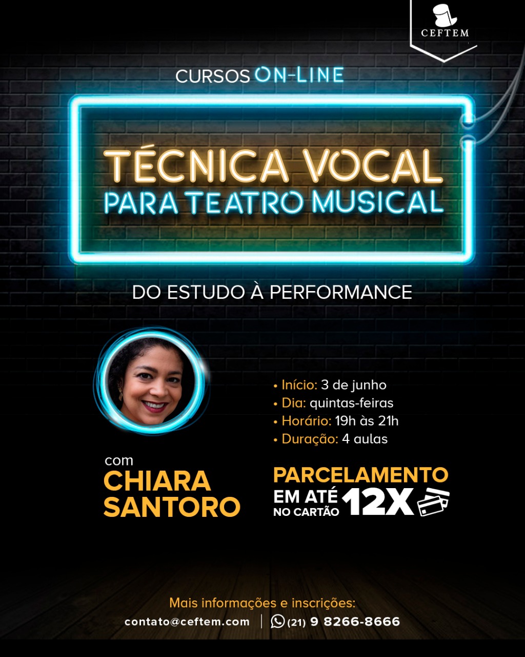 Imagem para curso de Técnica Vocal Para Teatro Musical