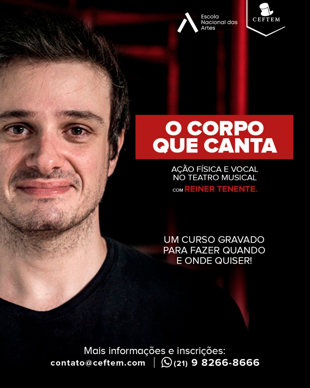 Imagem para curso de O Corpo que Canta - Ação Física e Vocal no Teatro Musical