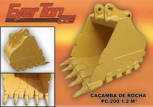 CAÇAMBA PARA ESCAVADEIRA Imagem de CAÇAMBA PARA ESCAVADEIRA