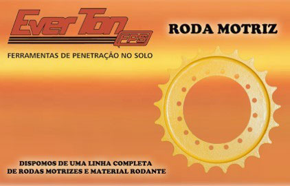 RODA MOTRIZ ESCAVADEIRA Imagem de RODA MOTRIZ ESCAVADEIRA