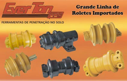 ROLETES PARA TRATORES DE ESTEIRA Imagem de ROLETES PARA TRATORES DE ESTEIRA