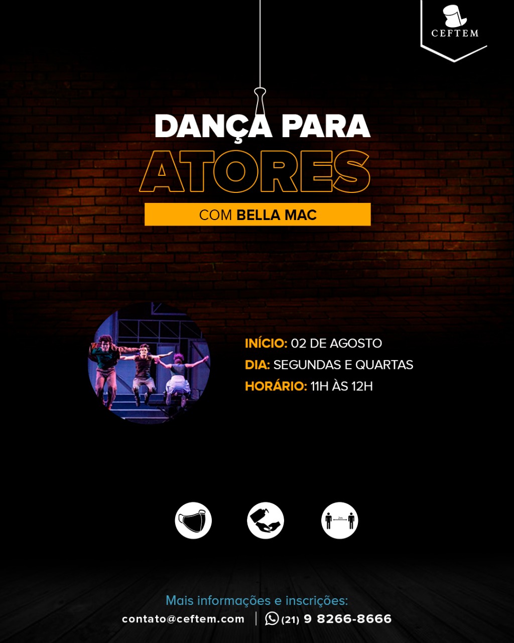 Imagem para curso de Dança Para Atores