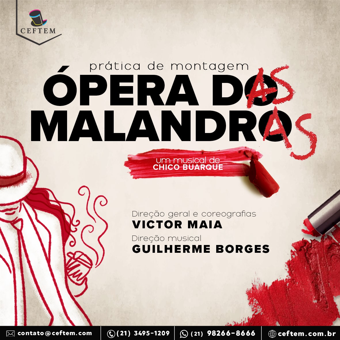 Imagem para curso de Ópera do Malandro