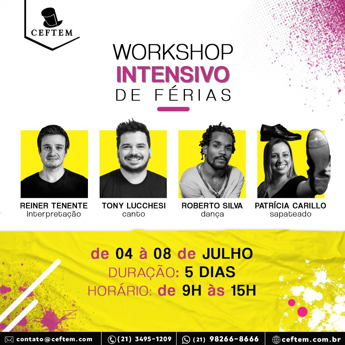 Imagem para curso de Workshop Intensivo de Teatro Musical - Adulto