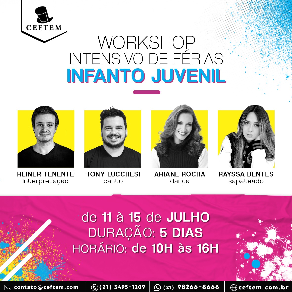 Imagem para curso de Workshop Intensivo de Teatro Musical - Infanto Juvenil