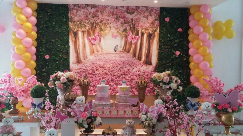 Foto Festa Tema Jardim Encantado
