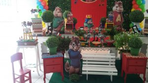 Foto Festa Tema Alvin e os Esquilos