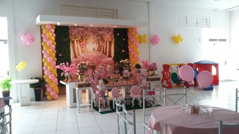 Foto Festa Tema Jardim Encantado