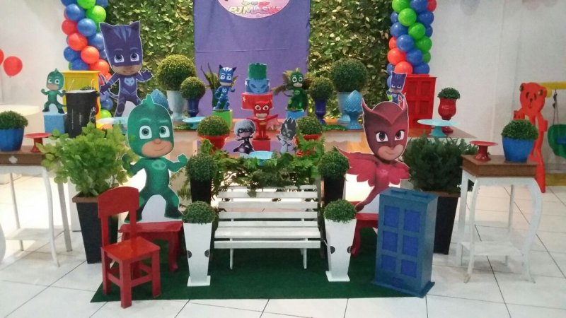 Foto Festa Tema Pj Masks