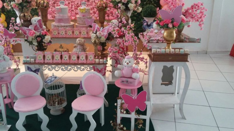 Foto Festa Tema Jardim Encantado