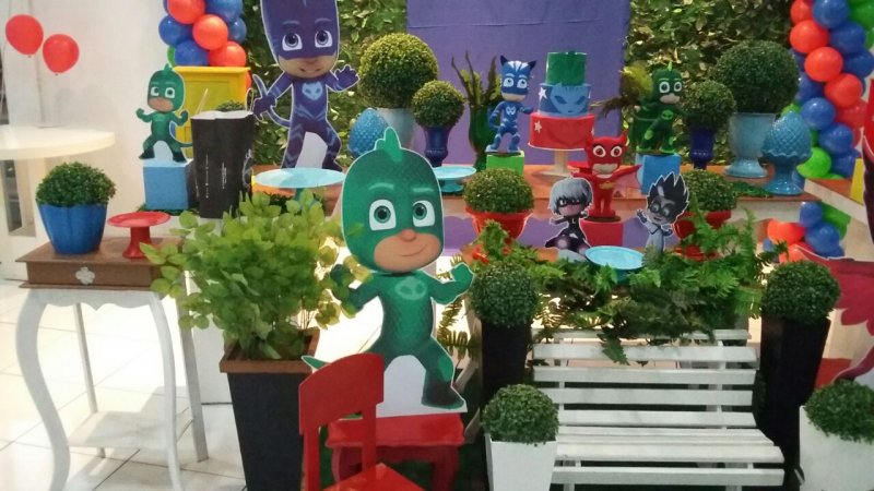 Foto Festa Tema Pj Masks