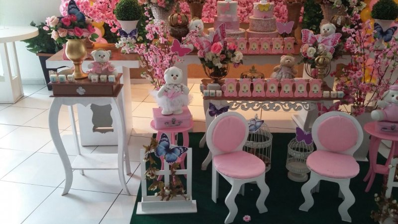 Foto Festa Tema Jardim Encantado